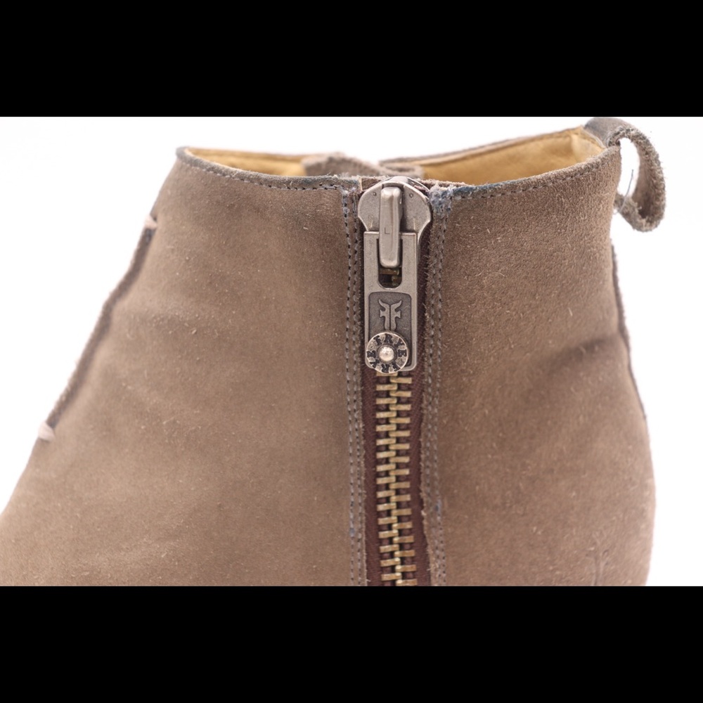 Frye Tan Suede Booties - Picture 7 of 11